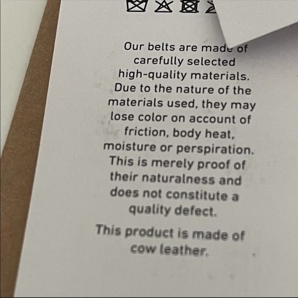 BIRKENSTOCK Knoxville Embossed Leather Belt - Picture 5 of 6